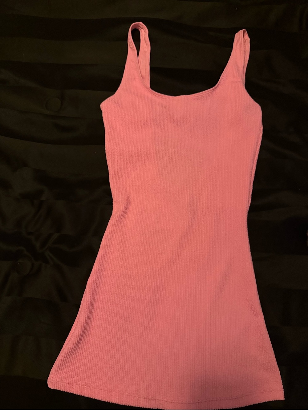 Neon pink swimwear dress
